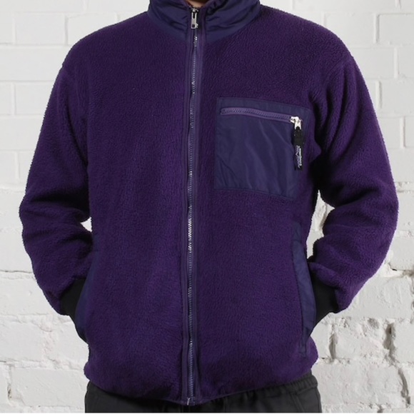 Patagonia Other - Vintage Patagonia dark green fleece zip jacket